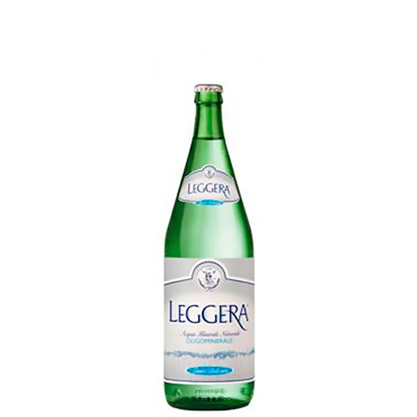 Bottiglia in vetro colore verde Lt.1 mod. VICHY per acqua minerale