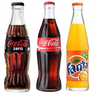 Picture of Coca / Fanta 33 cl vetro